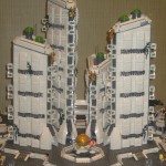 Starcraft-ish sylized buildings
