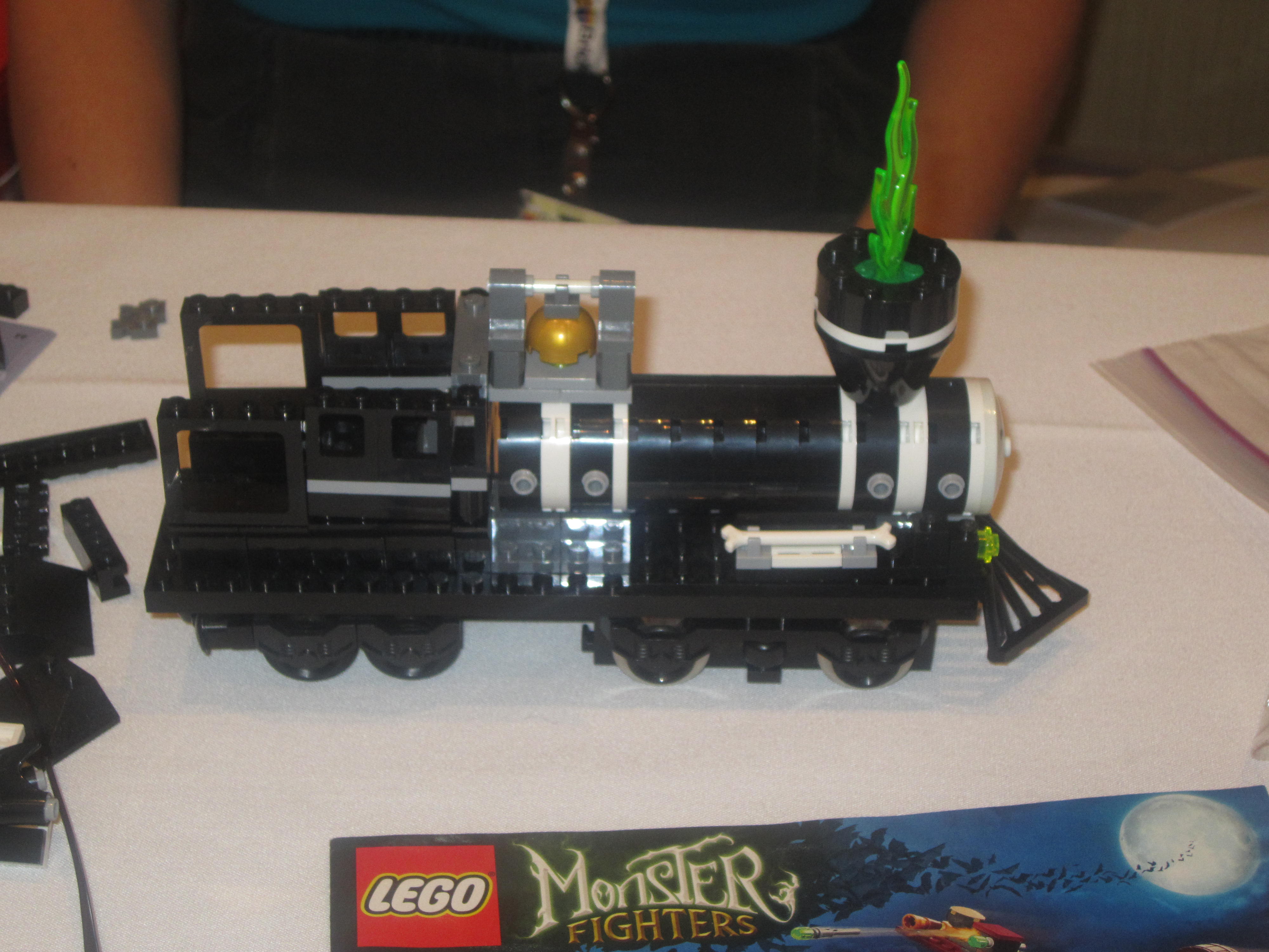 lego motorized train set