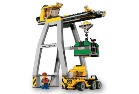 Lego 4514 Cargo Crane  BrickTrains-Sets