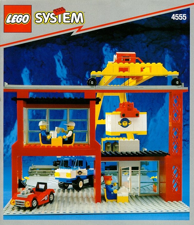 Lego 4555 Cargo Station | BrickTrains-Sets